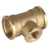 Тройник GENERAL FITTINGS переходной, латунь, г/г/г, 1&quot;-1/2&quot;-1&quot; 51061-1-1/2-1 купить в Тюмени
