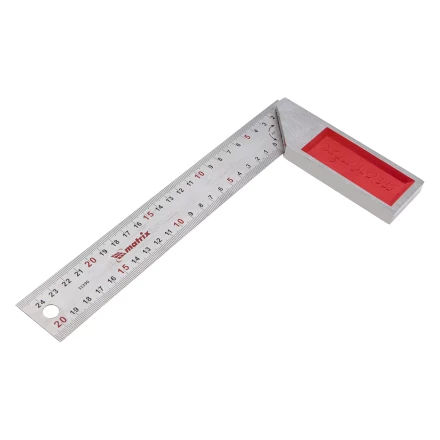 Угольник стальной Matrix, 250 мм, градуировка 32390 купить в Тюмени