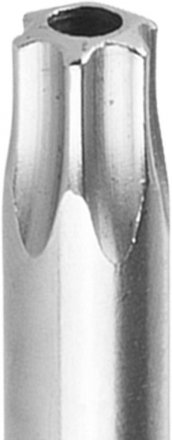 Отвертка KRAFTOOL, Cr-Mo-V сталь, двухкомпонентная противоскользящая рукоятка, TORX Hole, №30x100мм 250077-30-100 купить в Тюмени