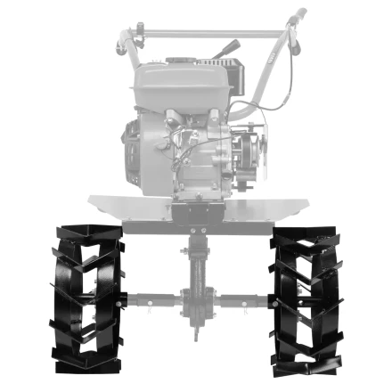 Грунтозацепы Denzel 380/160 мм, посадка круг 30 мм, комплект 2 шт 59917 купить в Тюмени