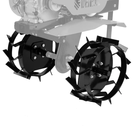 Грунтозацепы Denzel 380/160 мм, посадка круг 30 мм, комплект 2 шт 59917 купить в Тюмени