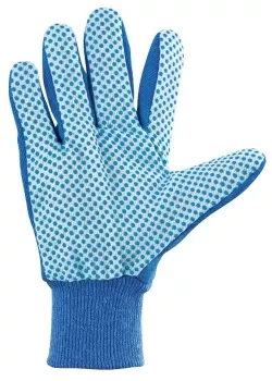 Перчатки рабочие х/б ткань с ПВХ точкой, манжет, XL СИБРТЕХ 67764 купить в Тюмени