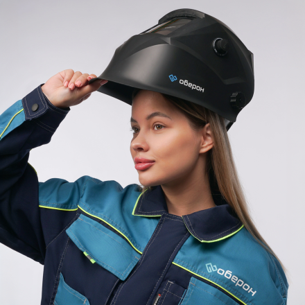 Маска сварщика Хамелеон Оберон PROFI (BLACK) 21091319 купить в Тюмени