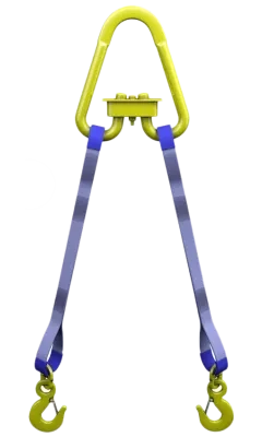 Строп текстильный двухветвевой 2СТ 0.63 т L=3.5 м SF6 30 мм Звено РТ-3 купить в Тюмени