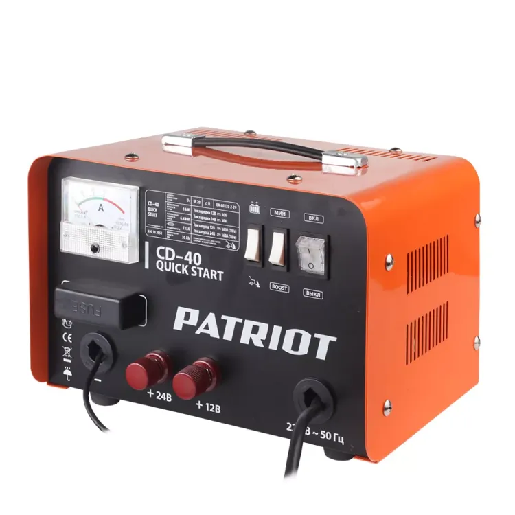 Пуско-зарядное устройство PATRIOT Quick Start CD-40 купить в Тюмени