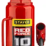 Домкрат гидравлический бутылочный "RED FORCE", 10т, 230-460 мм, STAYER 43160-10 43160-10_z01 купить в Тюмени
