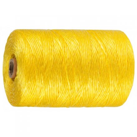 Шпагат ЗУБР многоцелевой полипропиленовый, желтый, d=1,8 мм, 500 м, 50 кгс, 1,2 ктекс 50037-500 купить в Тюмени