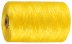 Шпагат ЗУБР многоцелевой полипропиленовый, желтый, d=1,8 мм, 500 м, 50 кгс, 1,2 ктекс 50037-500 купить в Тюмени