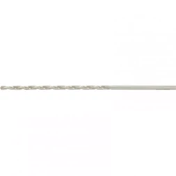 Сверло по металлу 2,0 х 85 мм полированное удлиненное HSS 10 штук цилиндрический хвостовик MATRIX 715020