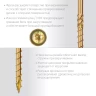 ЗУБР КС-Т, 90 х 6.0 мм, TX30, тарельчатая головка, желтый цинк, 100 шт, конструкционный саморез, Профессионал (30051-60-090) купить в Тюмени