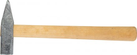 Молоток слесарный 400 г с деревянной рукояткой, оцинкованный, НИЗ 2000-04 2000-04 купить в Тюмени