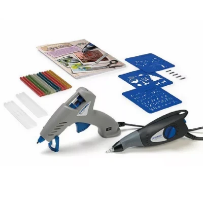 Набор для декорирования Гравер 290 Engraver + клеевой пистолет 930 DREMEL