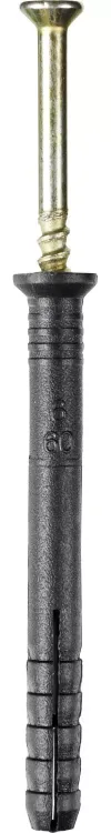 Дюбель-гвоздь полипропиленовый, потайный бортик, 6 x 60 мм, 100 шт, STAYER Master 30645-06-060 30645-06-060 купить в Тюмени