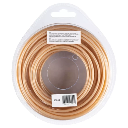 Леска для триммера армированная алюминием круглая, 2,7мм х 15м, блистер ALUFLEX Denzel 96831 купить в Тюмени