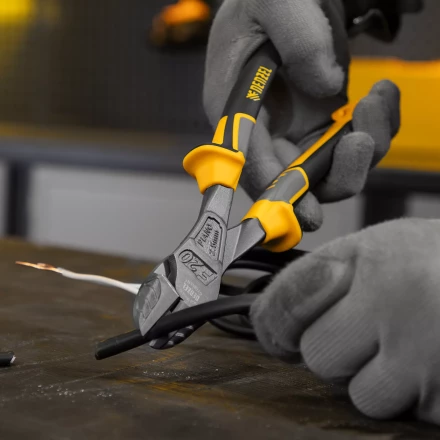 Бокорезы 200 мм Denzel 17784, усиленные, трехкомпонентные рукоятки купить в Тюмени