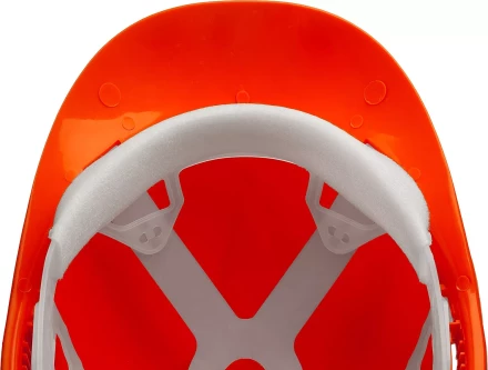 Каска защитная ЗУБР "МАСТЕР", оранжевая 11090_z01 купить в Тюмени