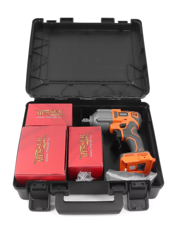 Аккумуляторный ударный гайковерт MESSER DCW9 750Нм М20 6Ач купить в Тюмени