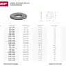 Шайба DIN 9021 кузовная, 4 мм, 50 шт, оцинкованная, ЗУБР 303826-04 купить в Тюмени