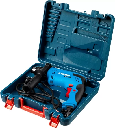 Дрель ударная + кейс ЗДУ-680 ЭРКМ2 серия ПРОФЕССИОНАЛ купить в Тюмени