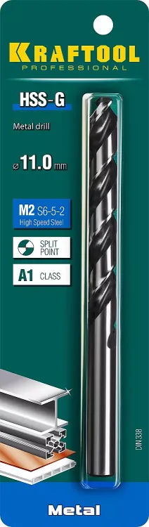 Сверло по металлу HSS-G 29651-11 купить в Тюмени