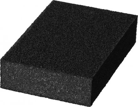 Губка шлифовальная STAYER &quot;MASTER&quot; четырехсторонняя, зерно - оксид алюминия, Р180, 100 x 68 x 26 мм. 3560-3 купить в Тюмени