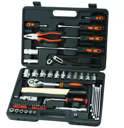 Набор инструментов Кратон TS-09 1/2 1/4 58 предметов 2 28 09 009 купить в Тюмени