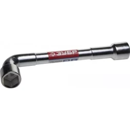 Ключ торцовый ЗУБР "МАСТЕР" двухсторонний L-образный, проходной, 24мм 27185-24