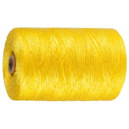 Шпагат ЗУБР многоцелевой полипропиленовый, желтый, d=1,8 мм, 110 м, 50 кгс, 1,2 ктекс 50037-110 купить в Тюмени