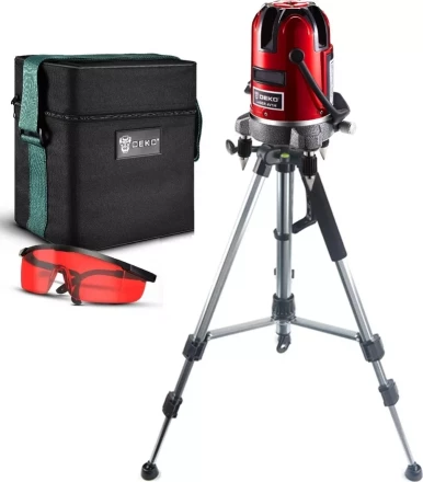 Уровень лазерный со штативом DEKO LL57 SET2, 065-0280 купить в Тюмени