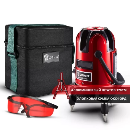Уровень лазерный со штативом DEKO LL57 SET2, 065-0280 купить в Тюмени