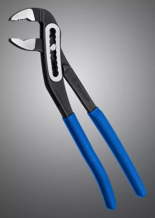 ЗУБР Профи 250 мм, захват 60 мм, CrV, переставные клещи с широким зевом (2244-25) купить в Тюмени