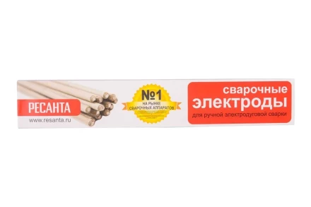 Сварочный электрод РЕСАНТА МР-3 Ф2,5 Пачка 1 кг купить в Тюмени