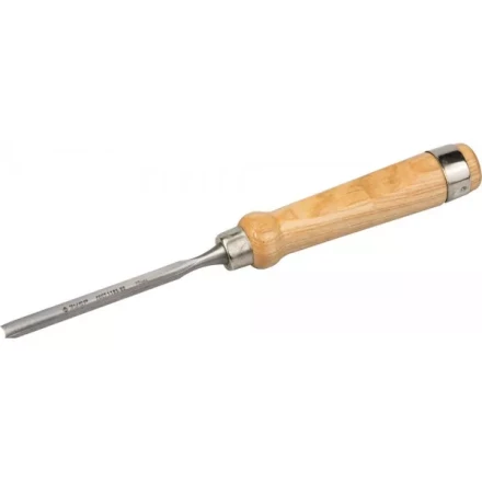 Стамеска-долото ЗУБР &quot;ЭКСПЕРТ&quot; полукруглая с деревянной ручкой, хромованадиевая сталь, 10мм 1822-10_z01 купить в Тюмени