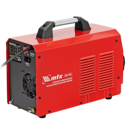 Аппарат инвертор. полуавтомат. cварки MTX MIG-180S 94302, 180A, ПВ 60%, катушка 5 кг купить в Тюмени