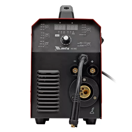 Аппарат инвертор. полуавтомат. cварки MTX MIG-180S 94302, 180A, ПВ 60%, катушка 5 кг купить в Тюмени
