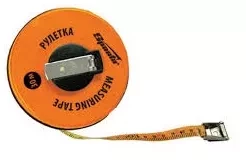Рулетка геодезическая 20 м х 10 мм SPARTA лента ПВХ открытый корпус 314305 купить в Тюмени