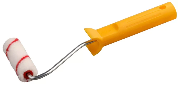 Мини-ролик NYLON ПОЛИАМИД малярный, ворс 8мм, бюгель 6мм, 15х70мм, STAYER Master 0506-07 купить в Тюмени
