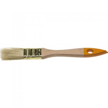 Кисть флейцевая DEXX, деревянная ручка, натуральная щетина, индивидуальная упаковка, 25мм 0100-025_z02 купить в Тюмени