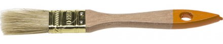 Кисть флейцевая DEXX, деревянная ручка, натуральная щетина, индивидуальная упаковка, 25мм 0100-025_z02 купить в Тюмени