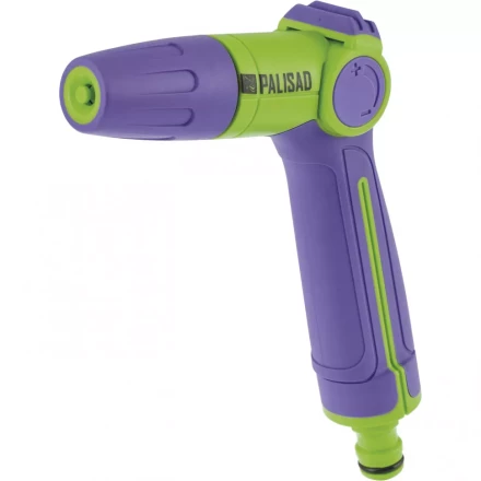 Пистолет-распылитель регулируемый двухкомпонентная рукоятка Palisad 65159 купить в Тюмени