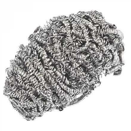 Мочалка для посуды 2 шт нержавеющая сталь Elfe 92371 купить в Тюмени