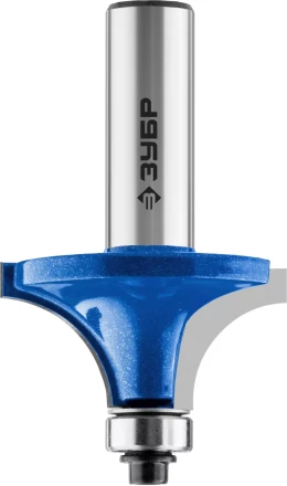 ЗУБР 38.1 x 17 мм, радиус 12.7 мм, фреза кромочная калевочная №1, Профессионал (28701-38.1) купить в Тюмени