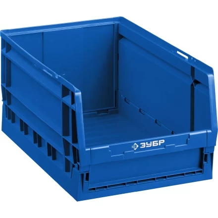 ЗУБР ЛСР-30, 30 л, 500 х 300 х 270 мм, складной ящик-лоток, Профессионал (38063-30) купить в Тюмени