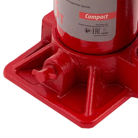 Домкрат гидравлический бутылочный, 6 т, h подъема 180–340 мм Sparta Compact 50340 купить в Тюмени