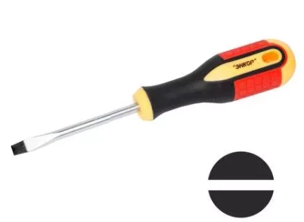 Отвертка шлиц. 1,0х5,5х125мм,трехкомп рук. 19613 купить в Тюмени