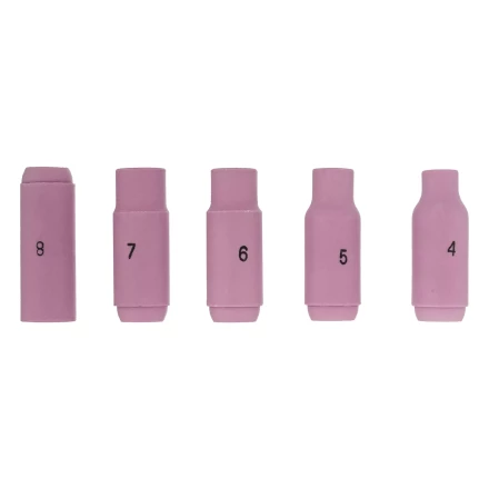 Набор керамических сопел Denzel 93656, № 4, 5, 6, 7, 8 купить в Тюмени