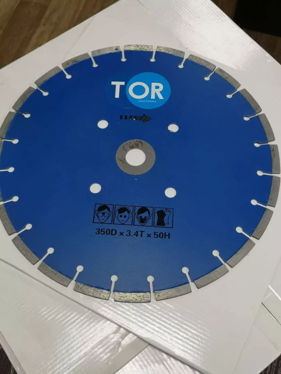 Диск по бетону для швонарезчиков HQR500A-2 (E) 350Dx3,6Tx50H (Cutter Disc 350 mm) 1019723 купить в Тюмени