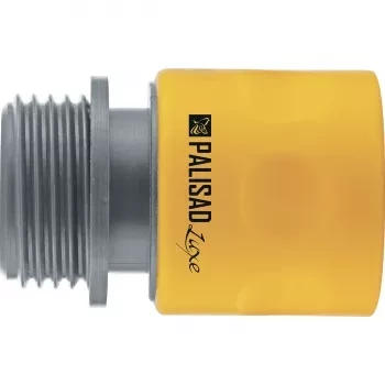 Соединитель пластмассовый быстросъемный внеш. резьба 3/4 однокомпонентный PALISAD LUXE 66263 купить в Тюмени