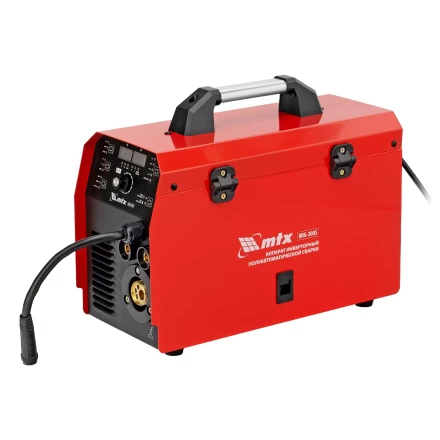 Аппарат инвертор. полуавтомат. cварки MTX MIG-200S, 200A, ПВ 60%, катушка 5 кг купить в Тюмени
