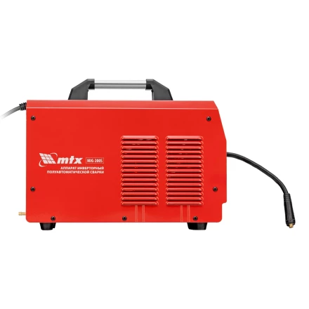Аппарат инвертор. полуавтомат. cварки MTX MIG-200S, 200A, ПВ 60%, катушка 5 кг купить в Тюмени